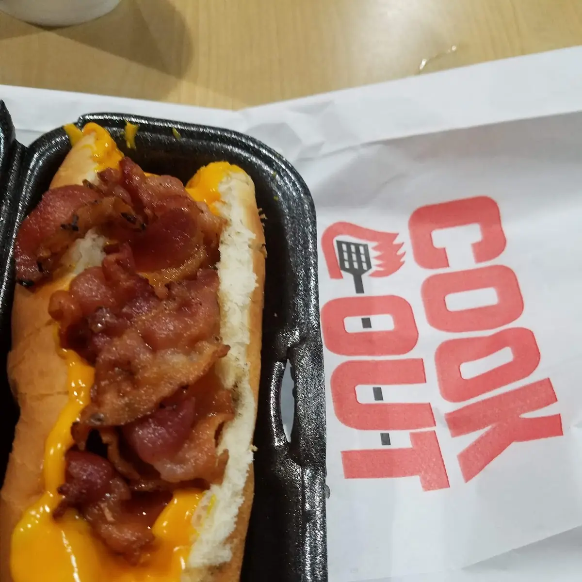 Bacon Cheddar Hot Dog
