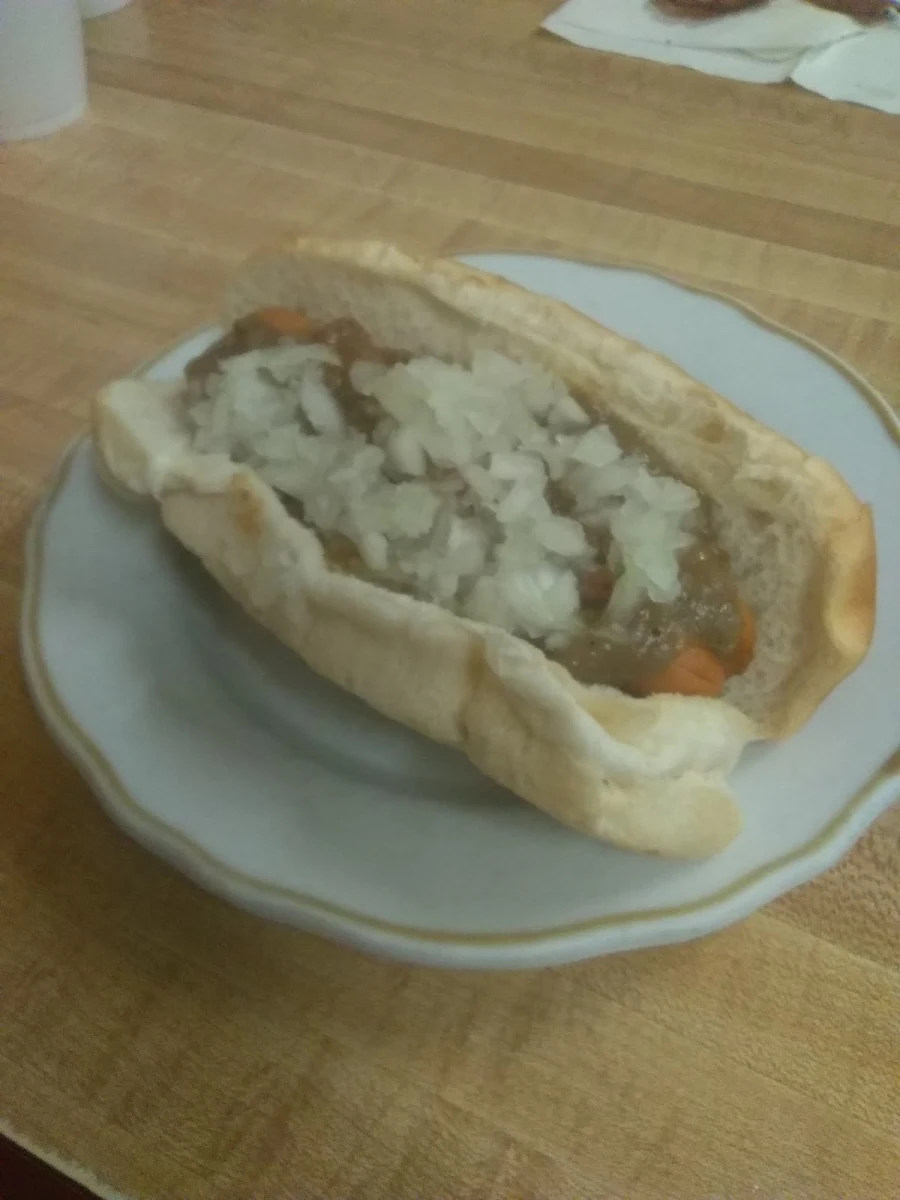Hot Dog with Everything