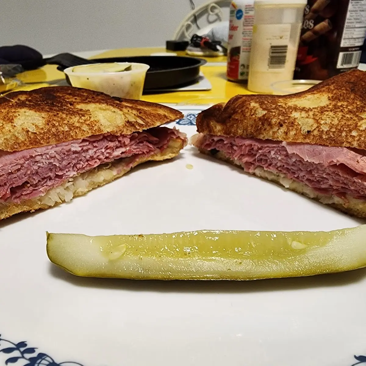 Reuben on Rye Sandwich, Tommy's Bar-B-Q