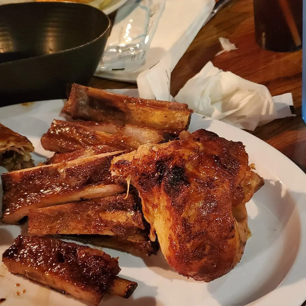 Strip for Two Ribs & Chicken, Tommy's Bar-B-Q