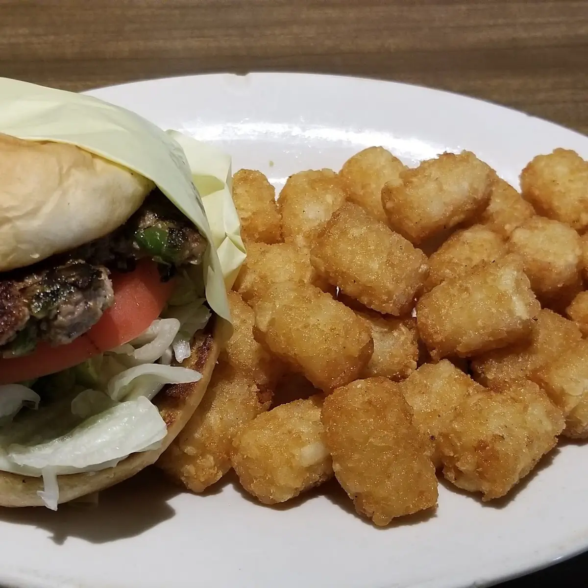 Hamburger and Tater Tots