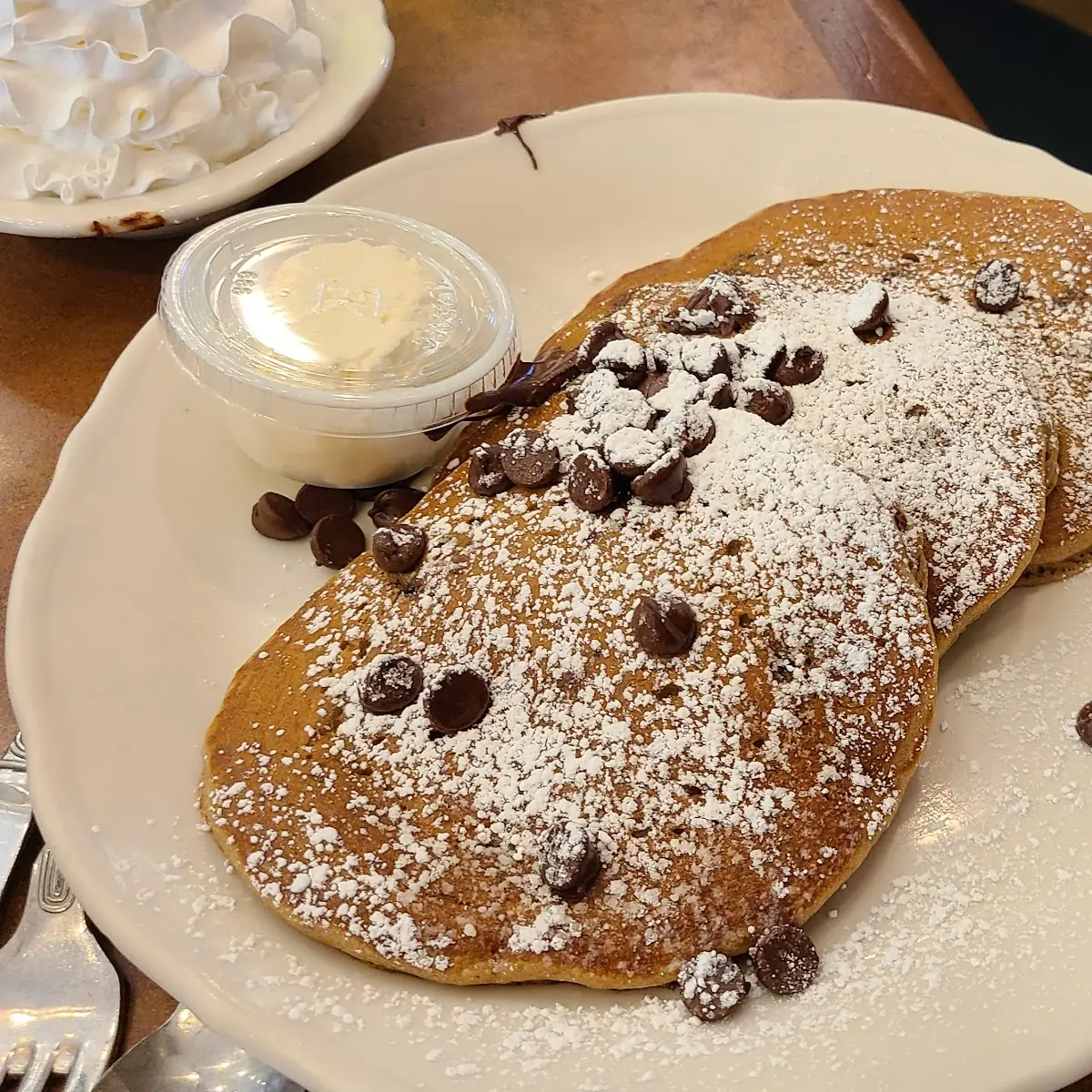 Cece's Chocolate Chip Pancakes