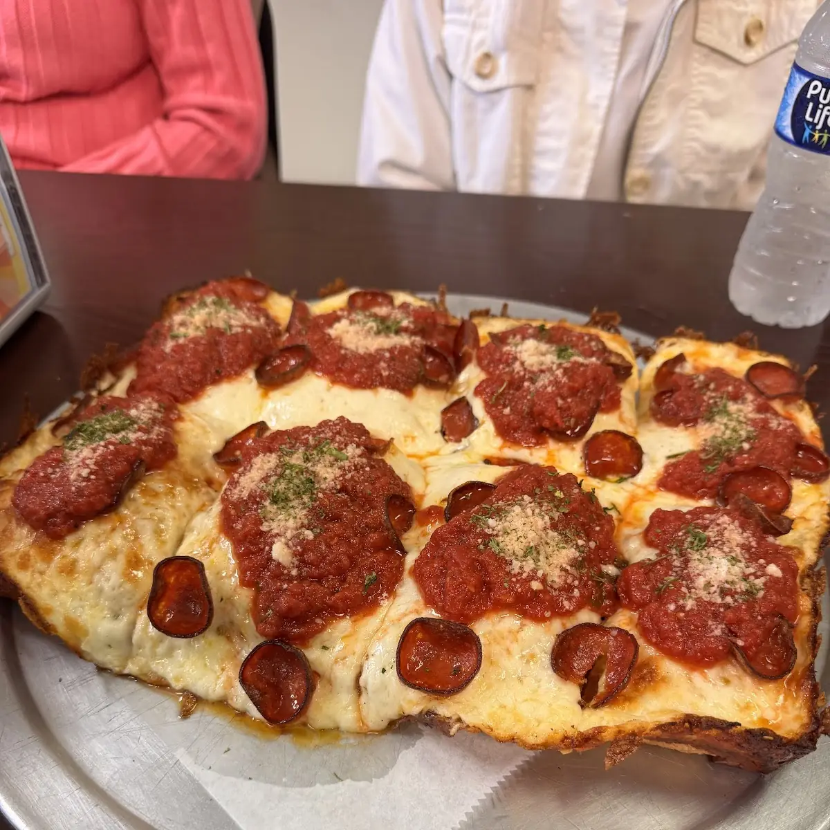 Detroit Style Pepperoni Pizza