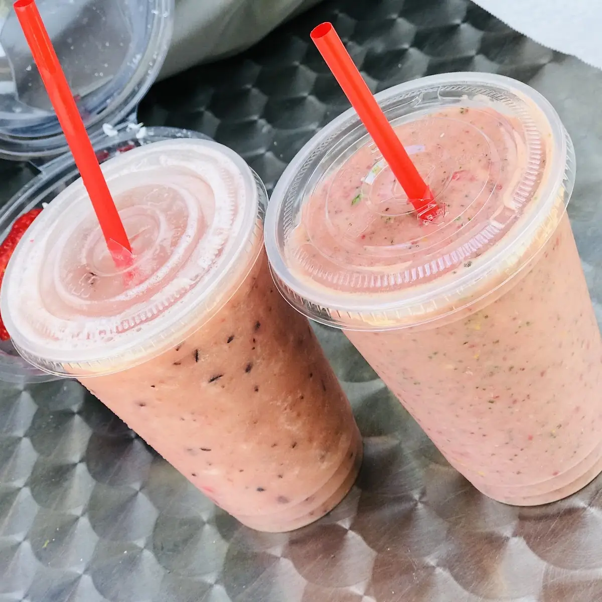 Iced Strawberry Matcha