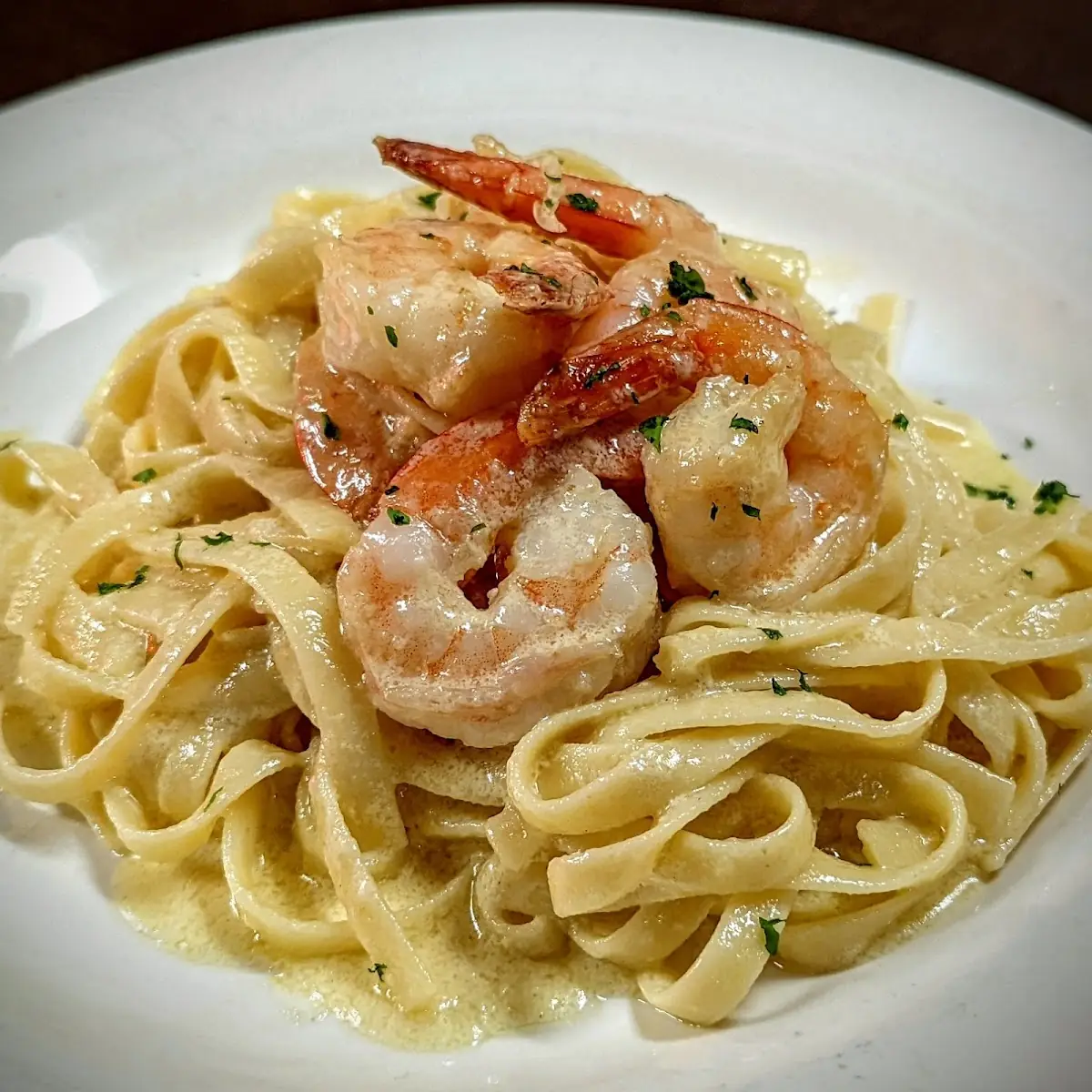 Shrimp Alfredo