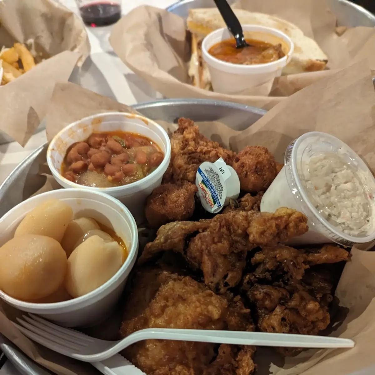 Musser's Fried Chicken Plate