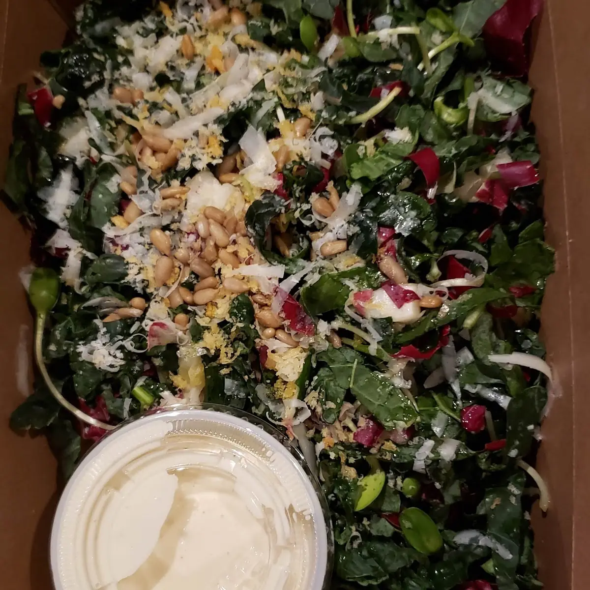 Kale Caesar Salad