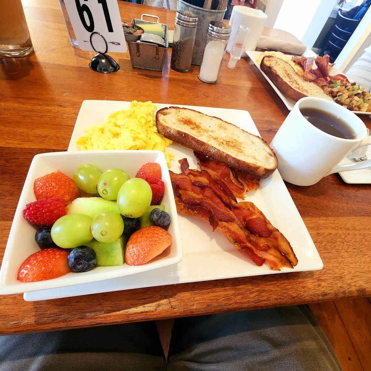 Scrambled Eggs and Toast