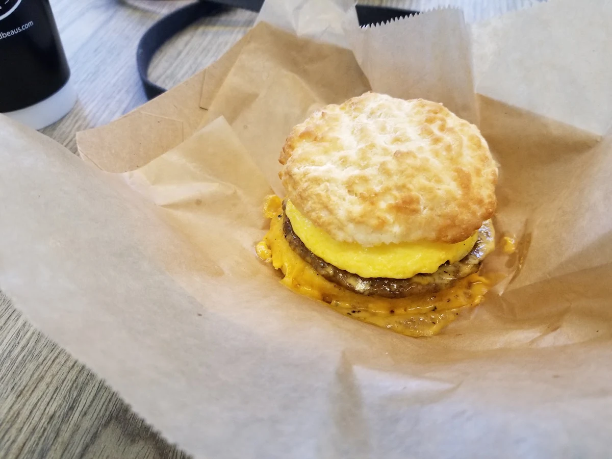 Sausage Egg and Cheese Biscuit