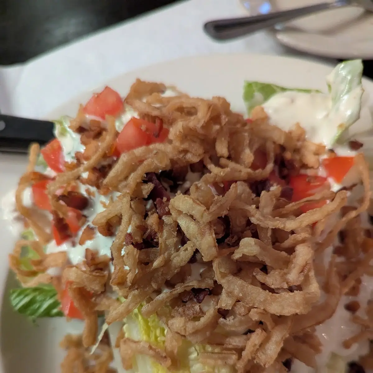 Blue Cheese Romaine Wedge Salad
