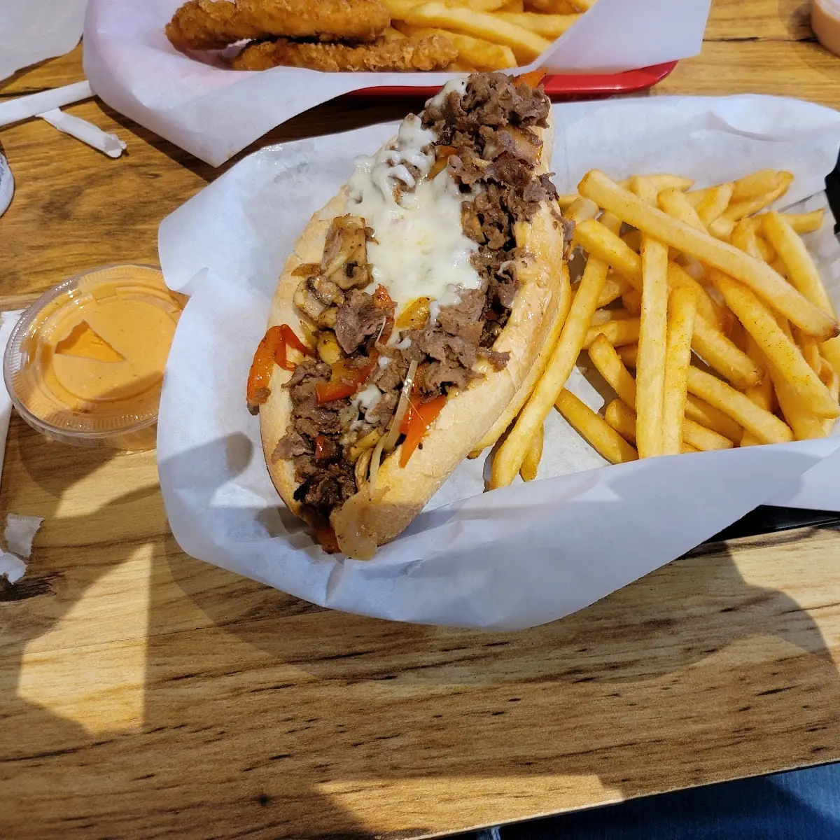 Cheese Steak over Fries