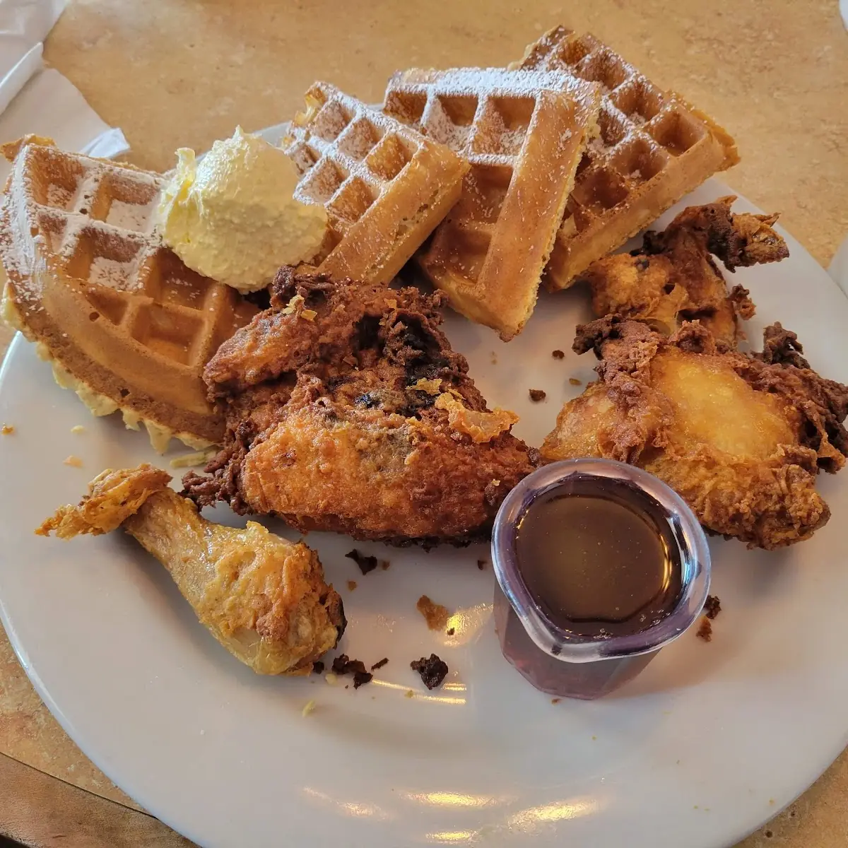 Chicken and Waffles