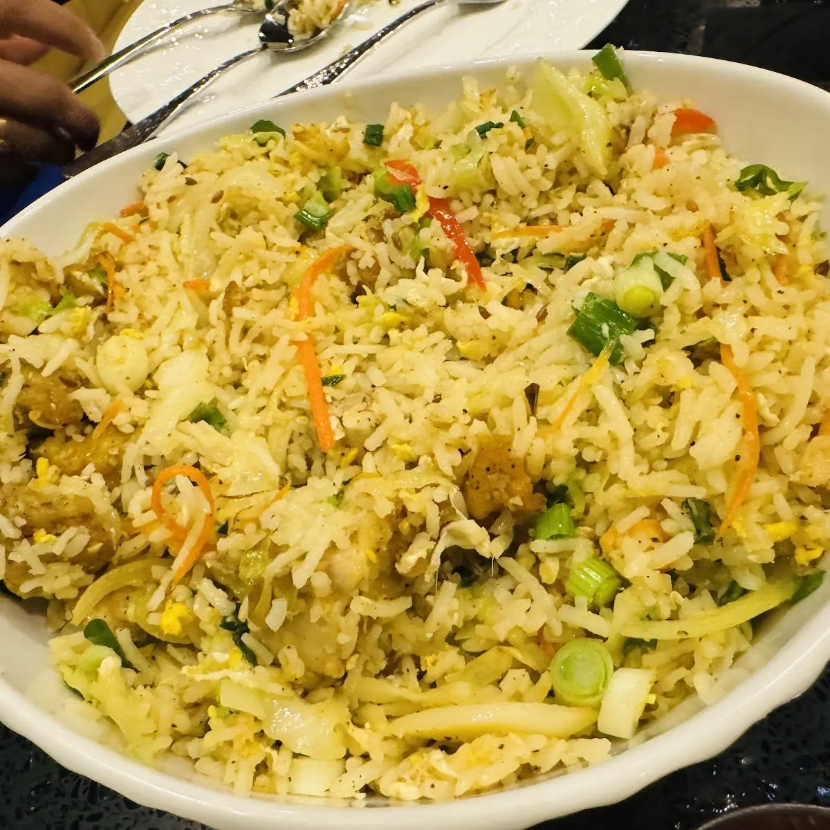 Vegetable or Chicken Fried Rice