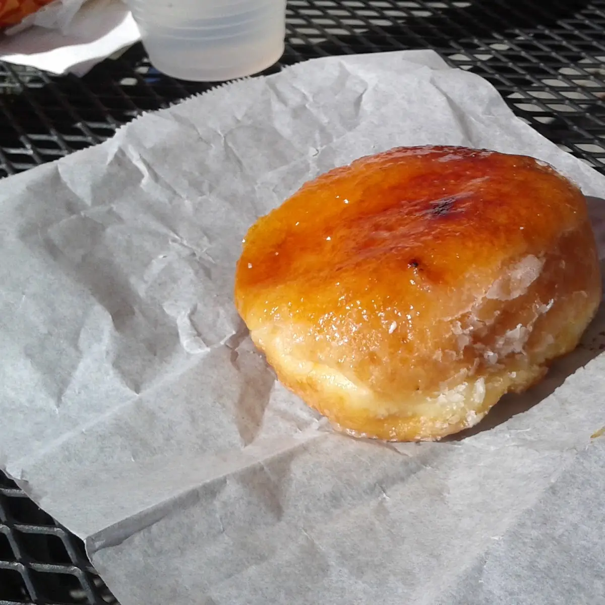 Creme Brulee Donut
