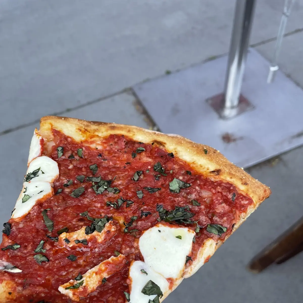 Margherita Pizza Slice