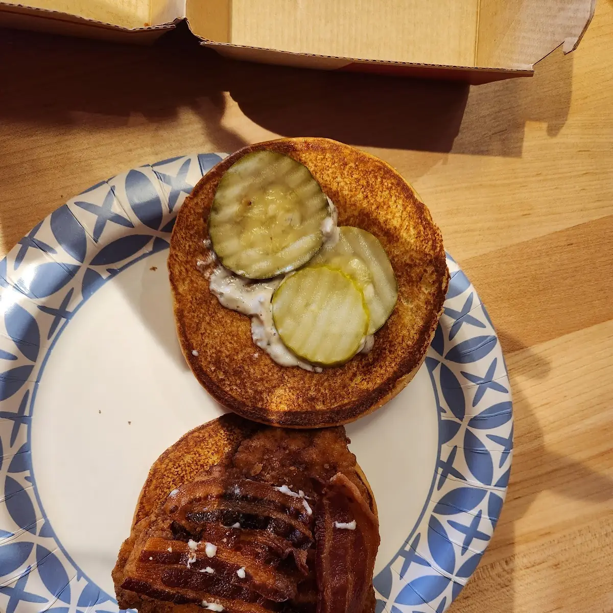 Bacon Ranch Crispy Chicken Sandwich