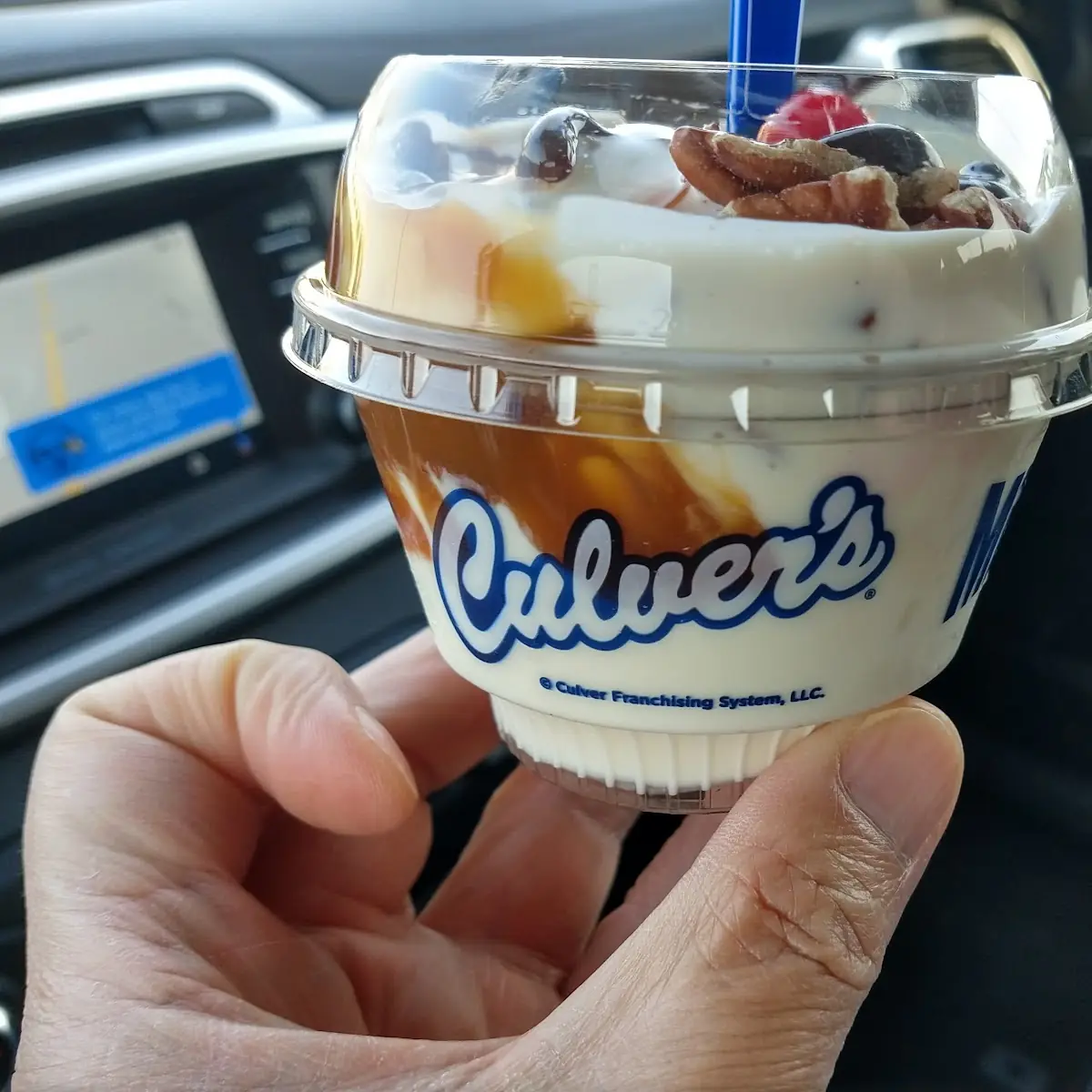 Single Scoop Turtle Sundae
