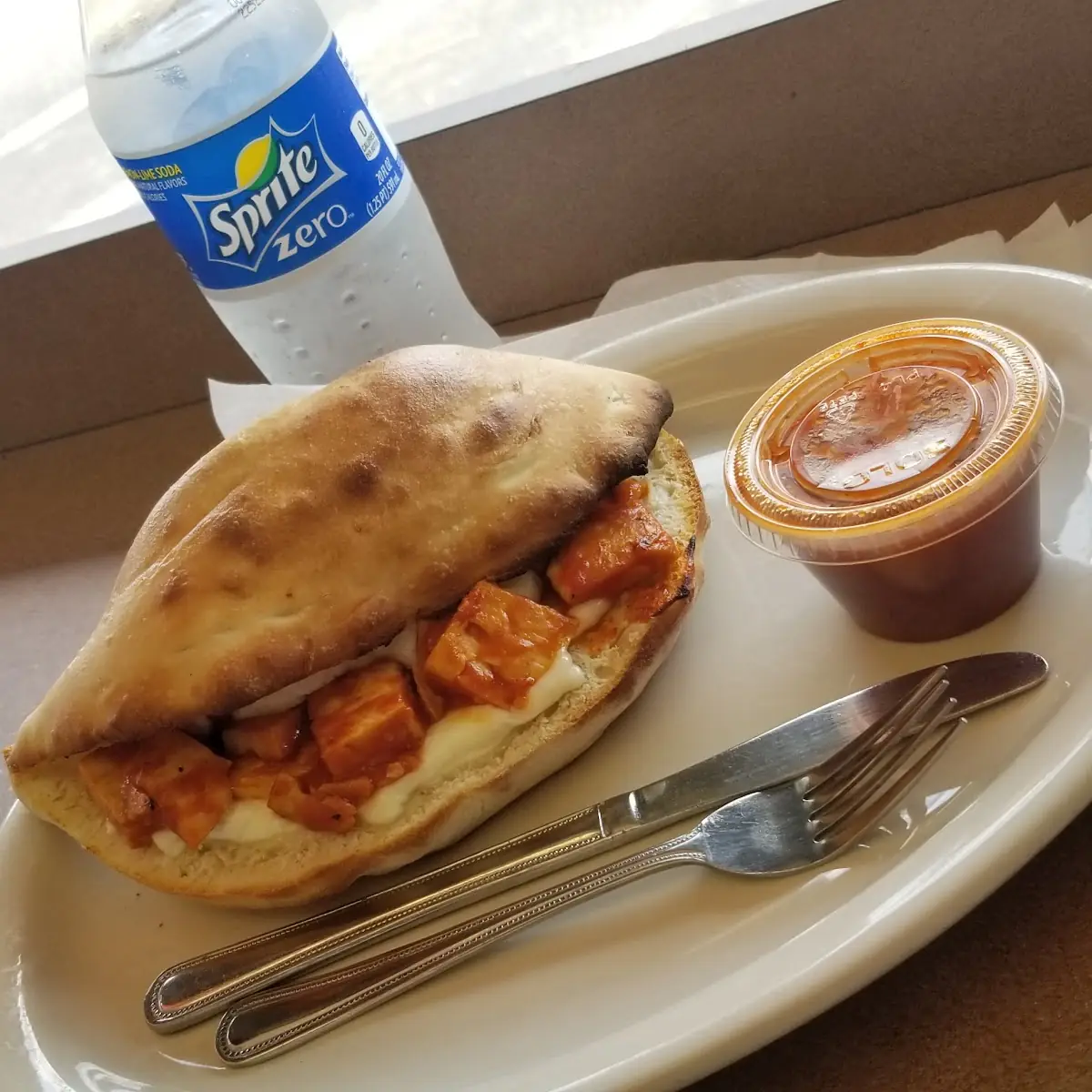Buffalo Chicken Calzone