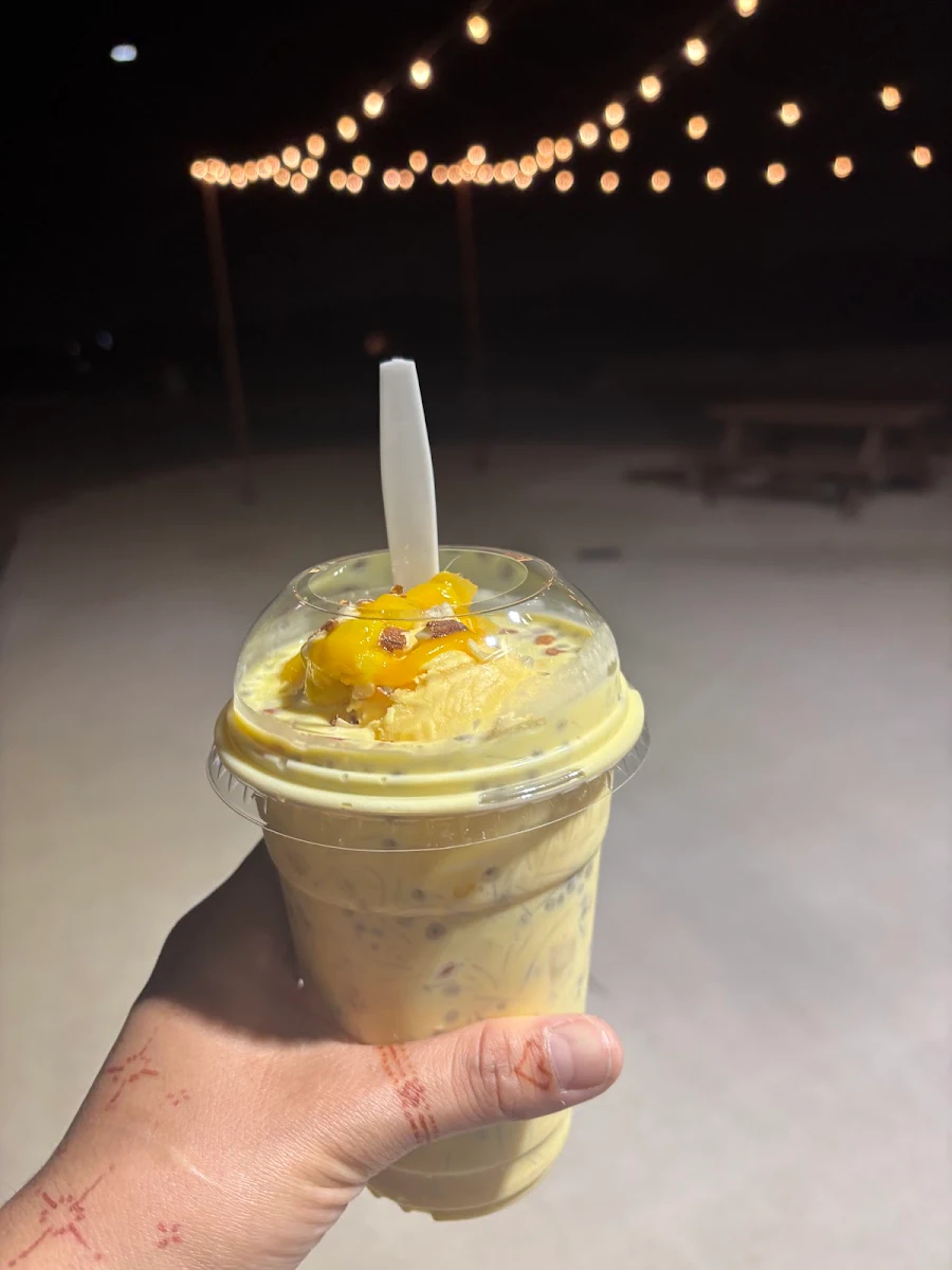 Mango Falooda with Ice Cream