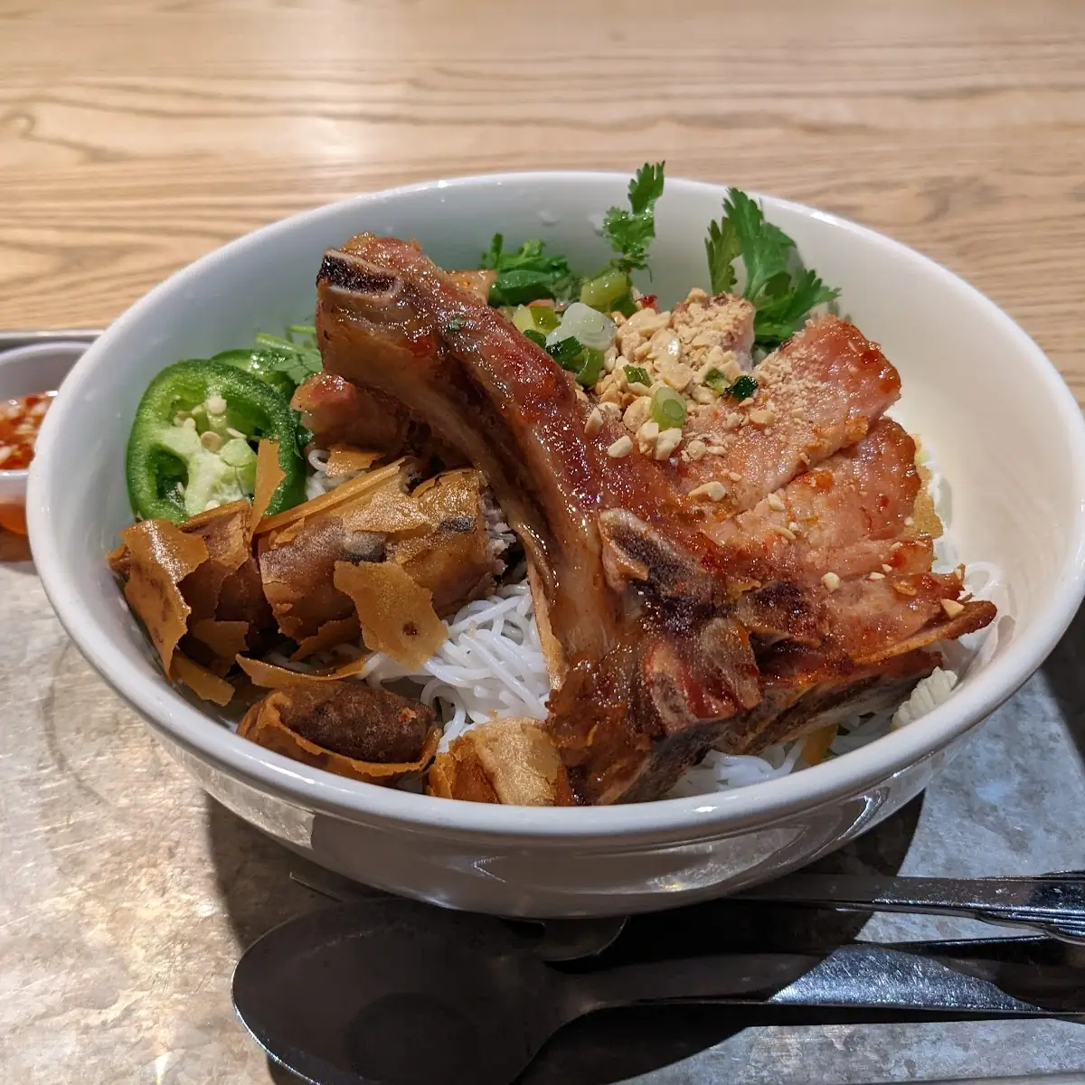 Grilled Pork and Egg Roll Vermicelli