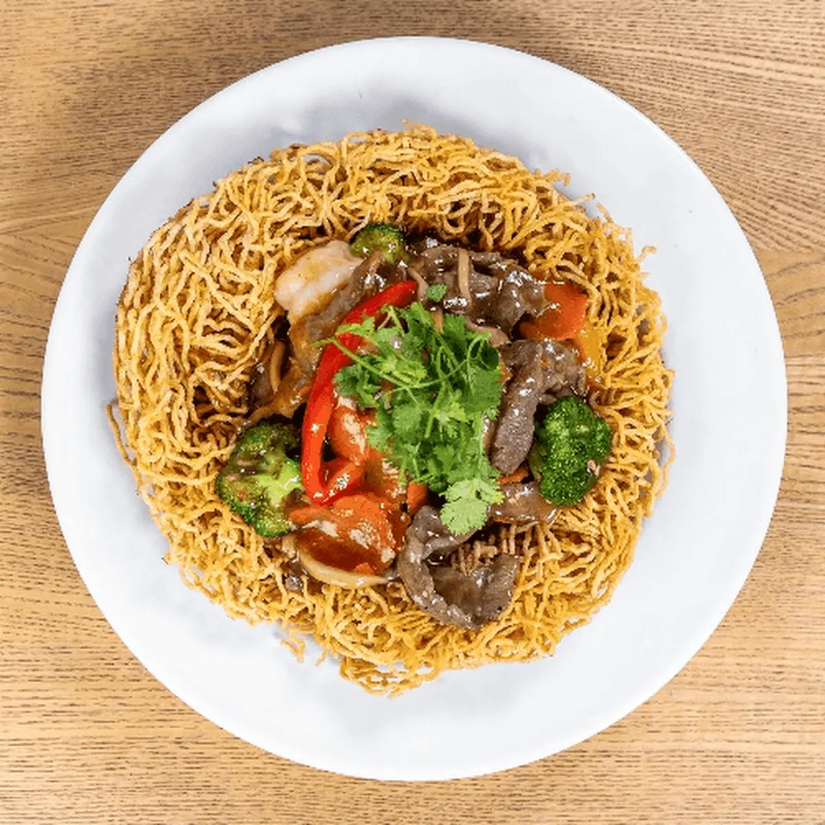 Stir Fried Crispy Noodles