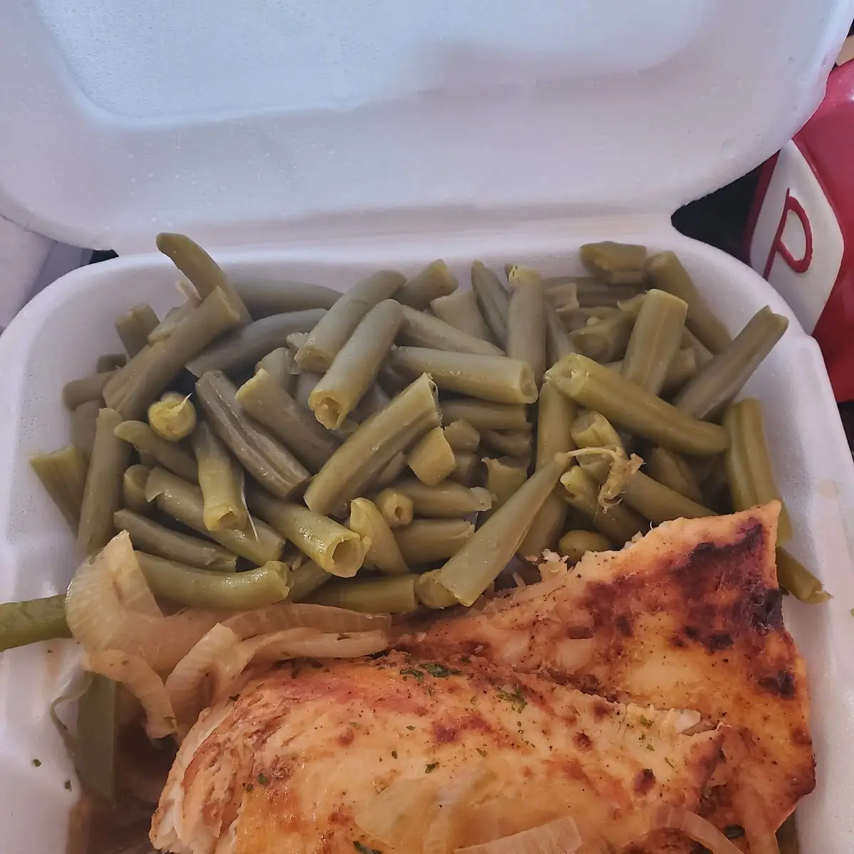 Grilled Chicken Breast w Green Beans