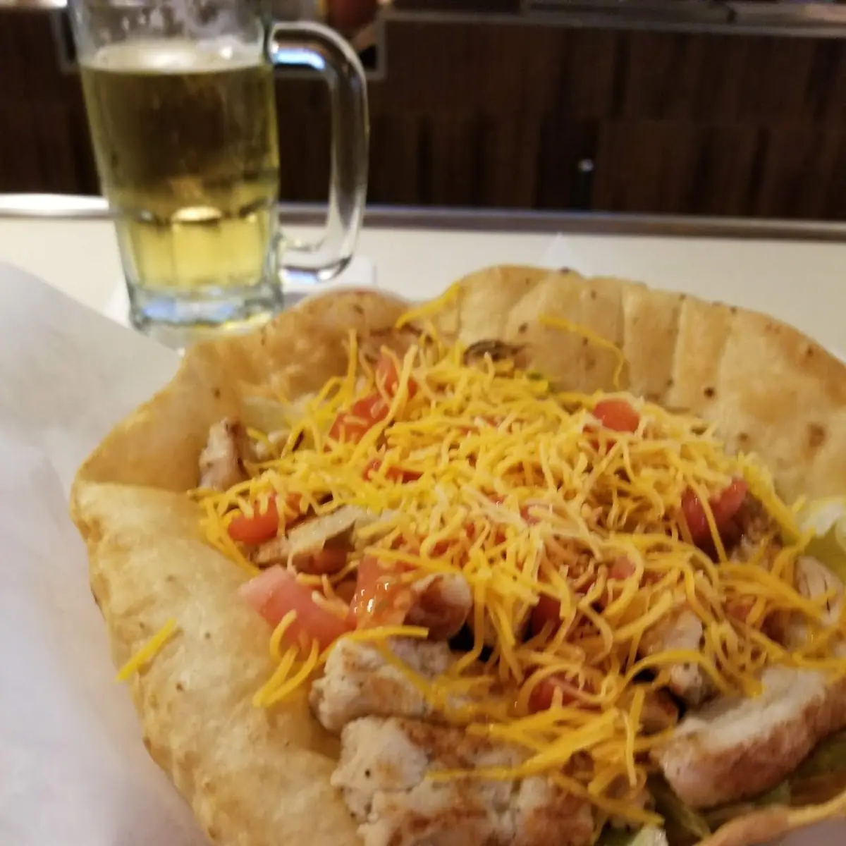 Taco Salad with Chicken