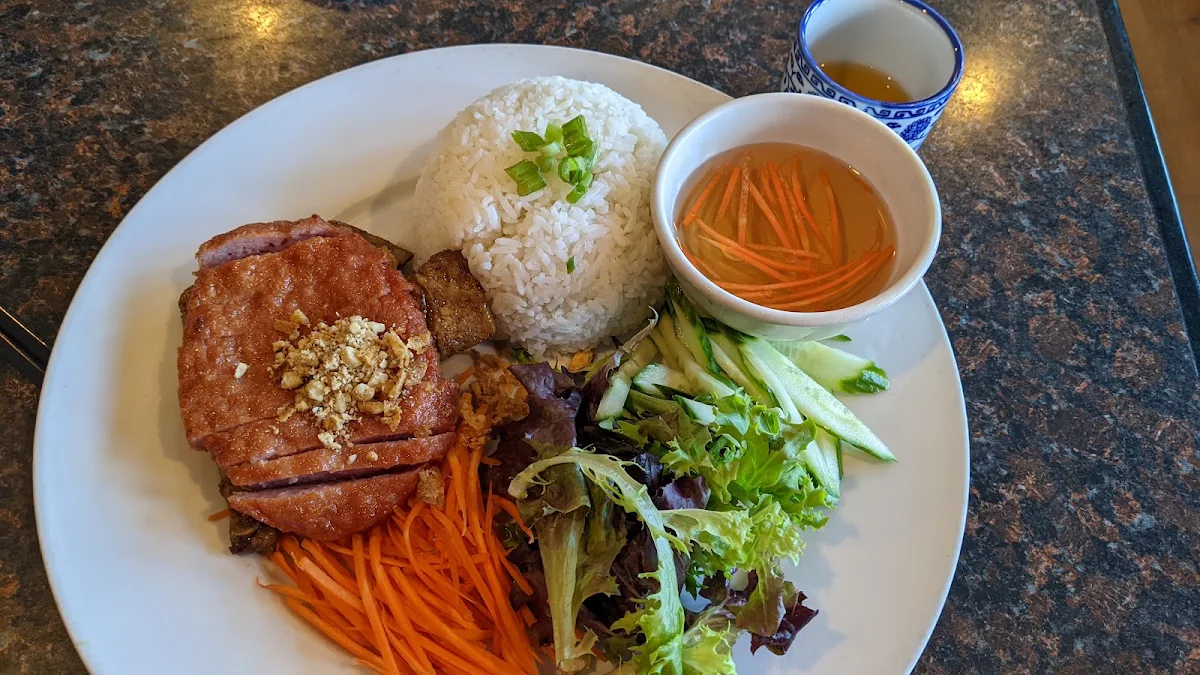 Pork Chop Rice Plate, Pho Vuong Restaurant - Duncan