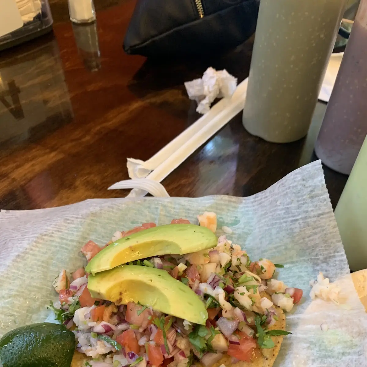 Tostadas de Ceviche