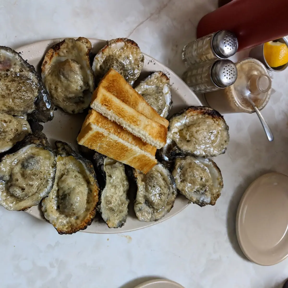 Oysters Rockefeller
