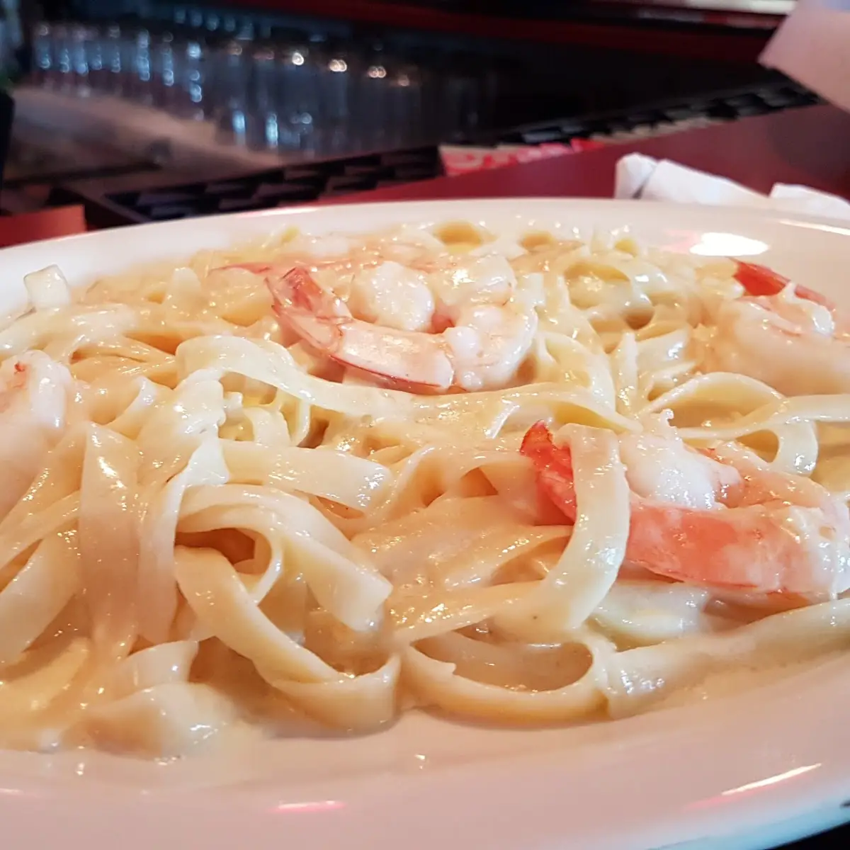 Shrimp Alfredo