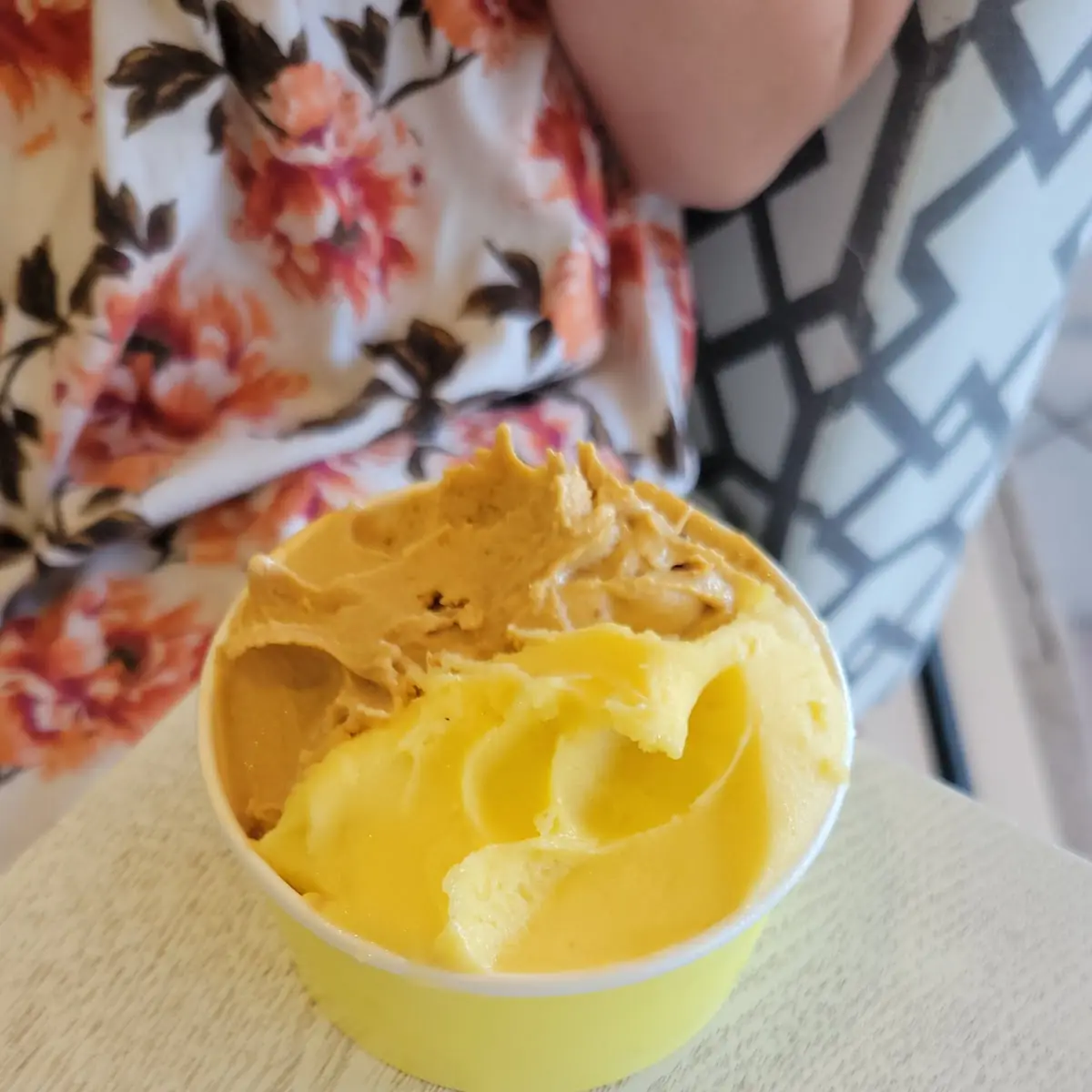 Half Mango Half Salted Caramel