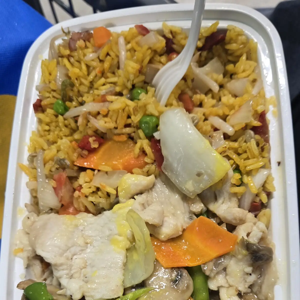 Steamed Chicken with Vegetables