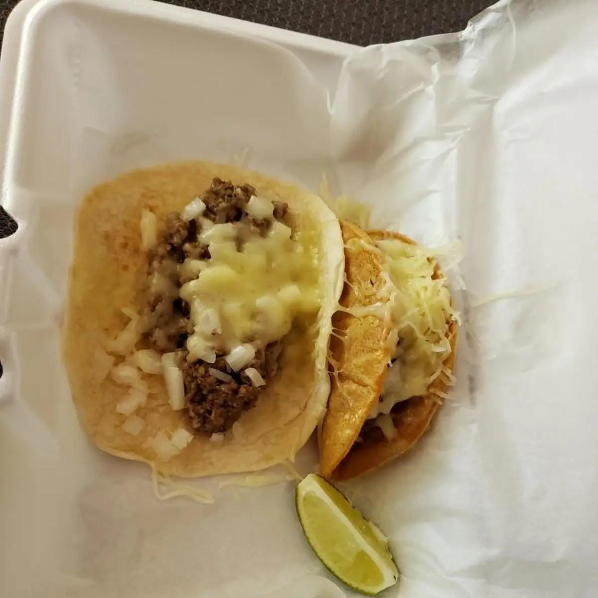 Hard and Soft Shell Beef Tacos