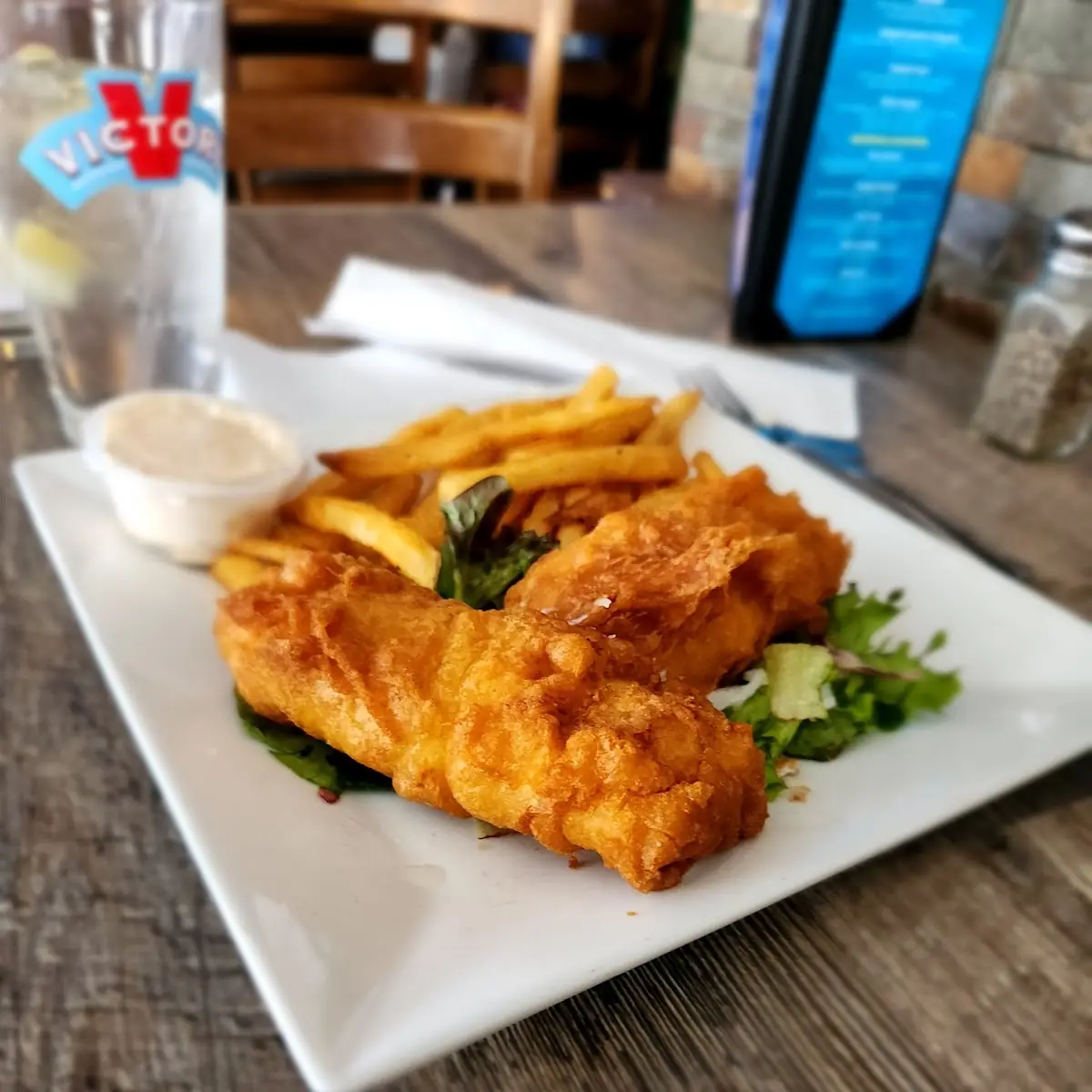 Beer-Battered Fish & Chips