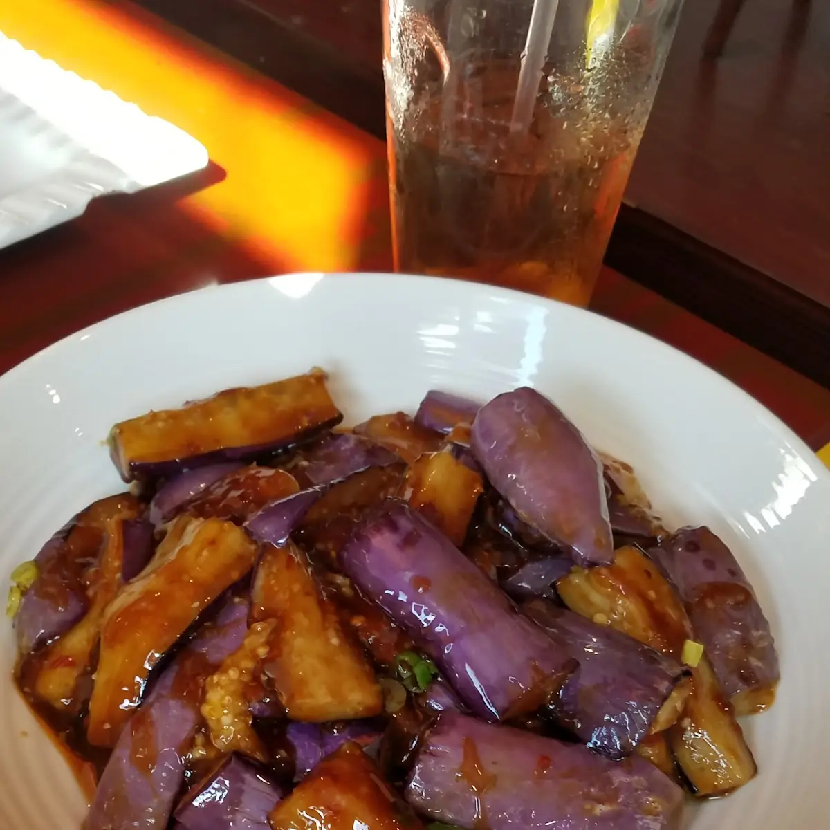Eggplant in Garlic Sauce
