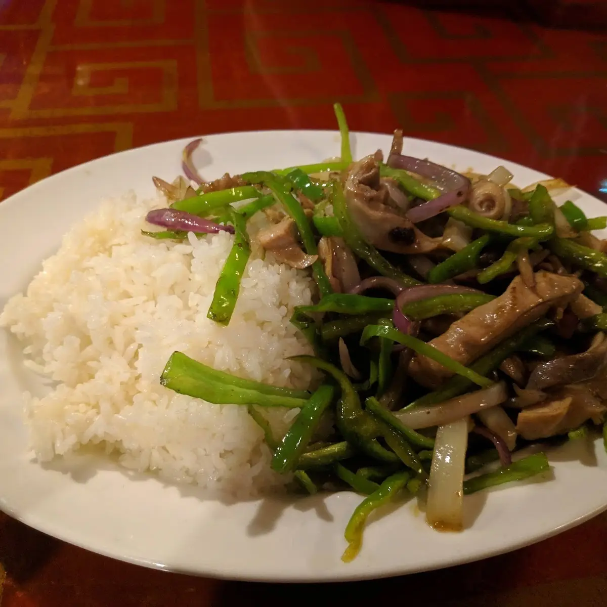 Spicy Pork Belly Dinner