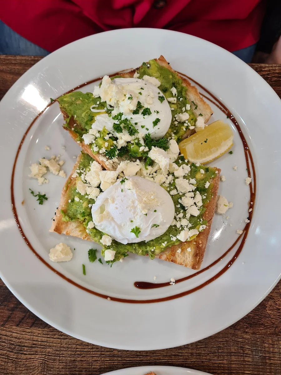 Avo Feta Smash, Cornerstone Cafe