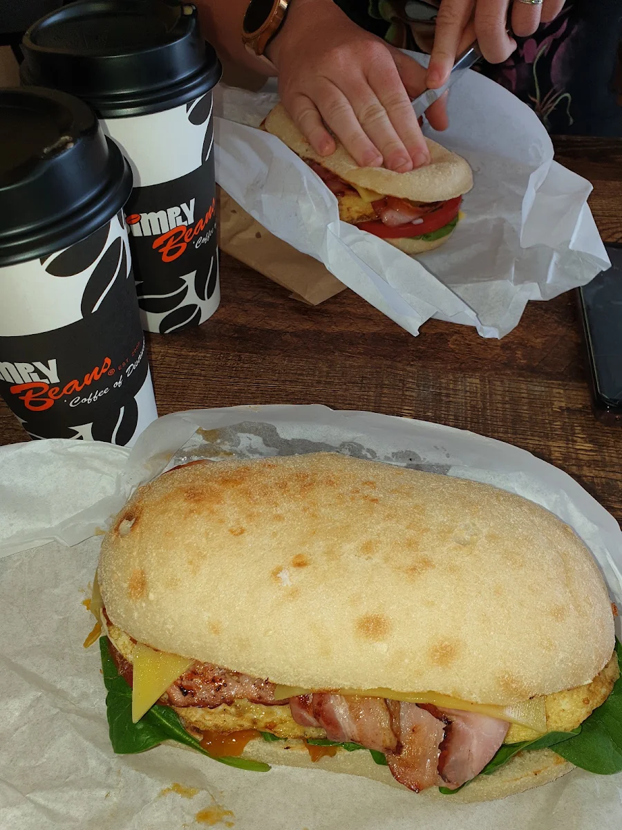 Classic Breaky Burger, Cornerstone Cafe