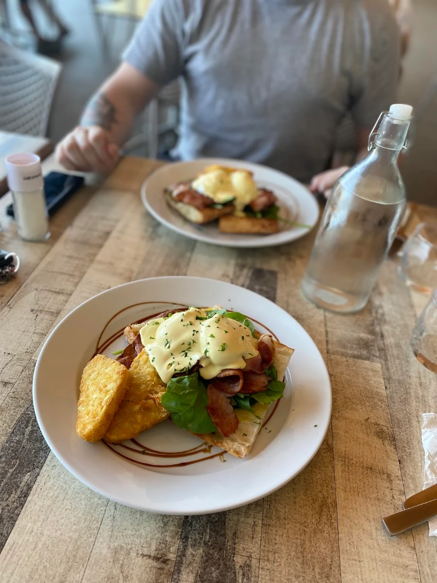 Eggs Benedict, Cornerstone Cafe