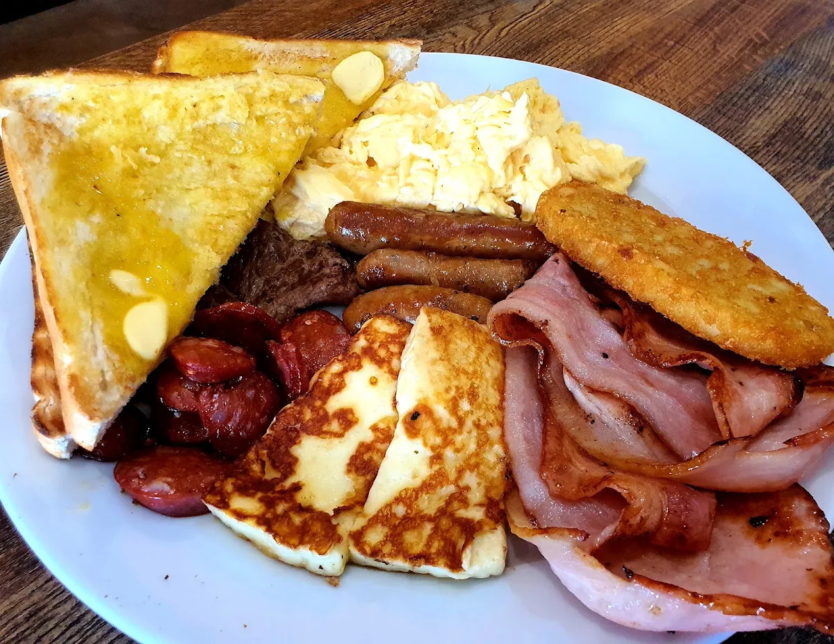 Meat Lovers Big Breakfast, Cornerstone Cafe