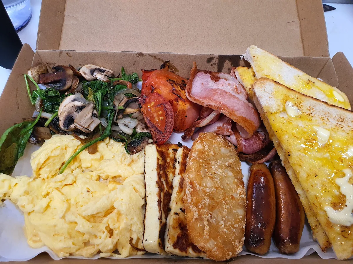 Takeaway Big Breakfast, Cornerstone Cafe