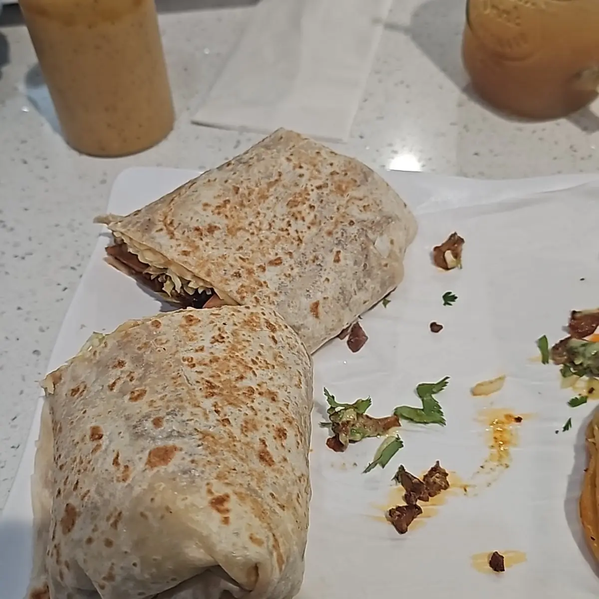 Burrito de Carne Al Pastor