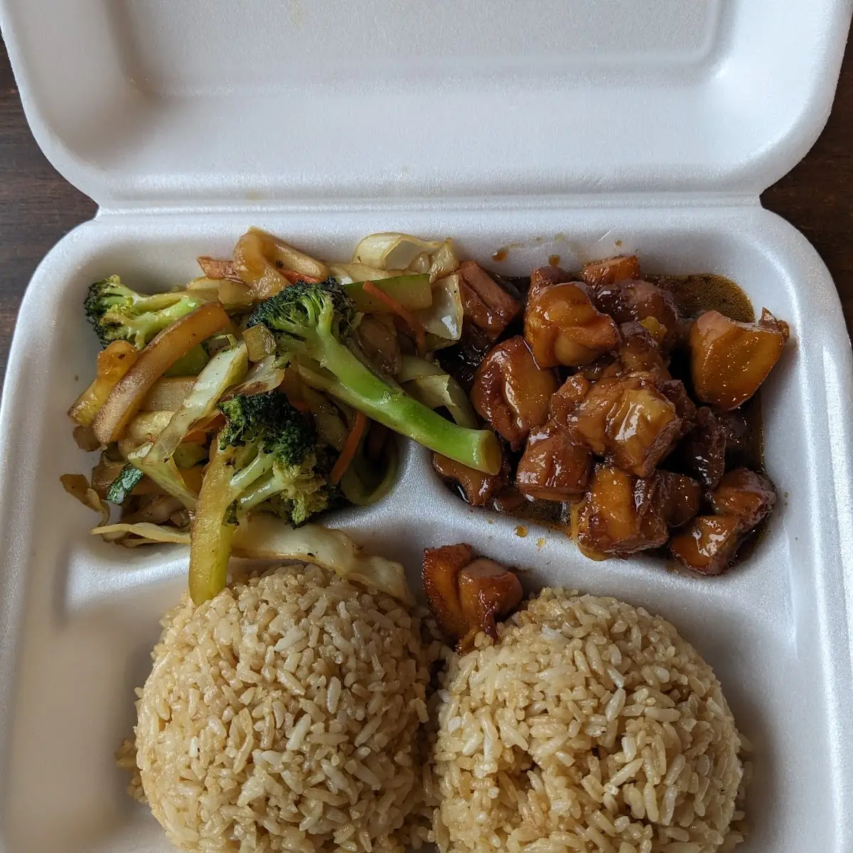 Chicken Hibachi with Brown Rice