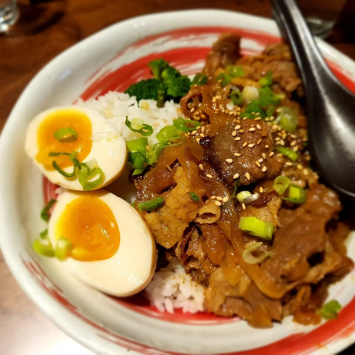 Beef Sukiyaki Don