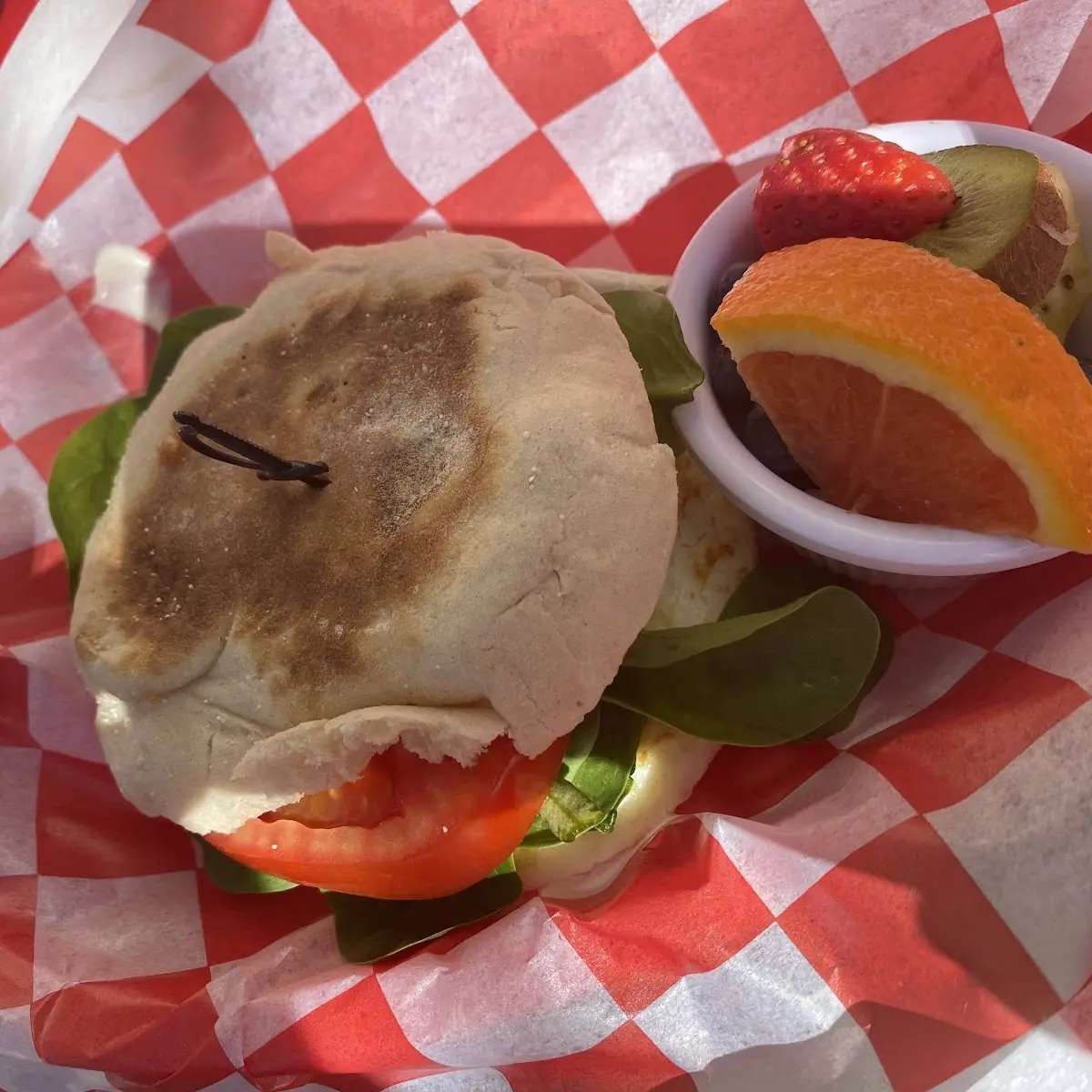 Lighter Side Breakfast Sandwich