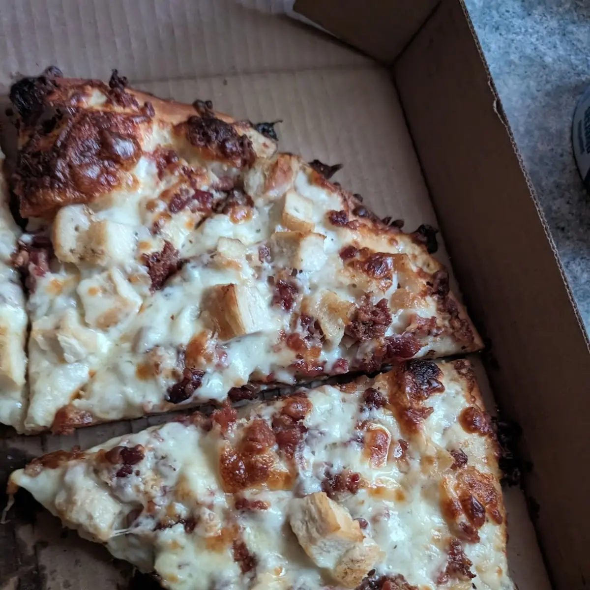 Chicken Bacon Ranch Pizza