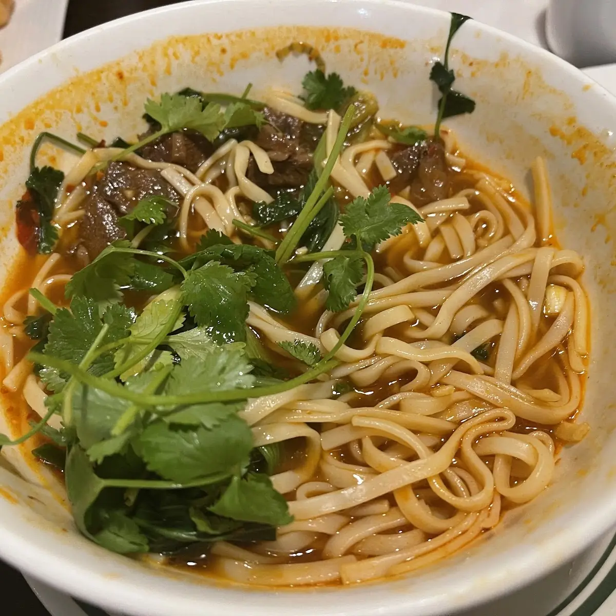 Szechuan Beef Stew Noodle Soup