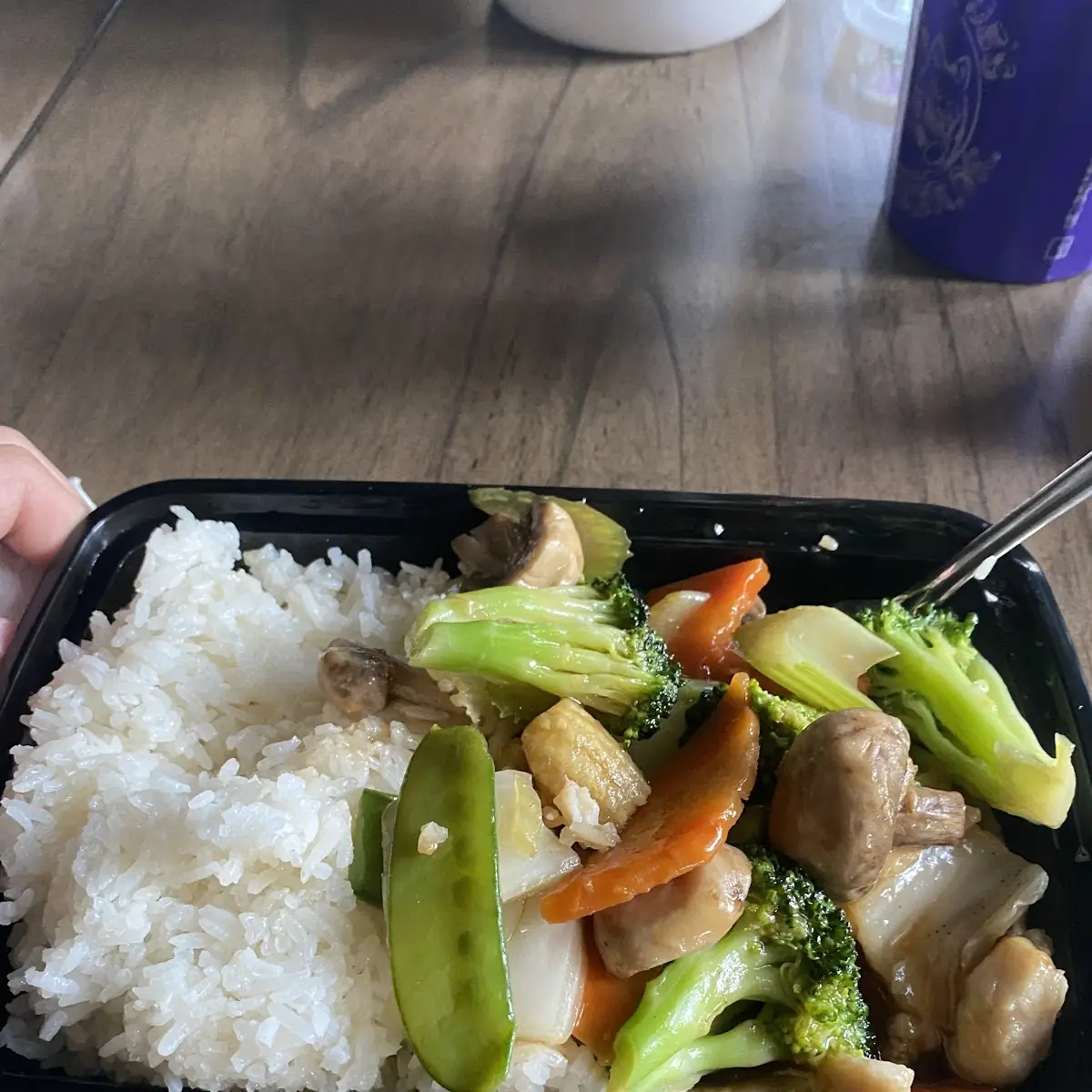 110. Steamed Chicken with Mixed Vegetable