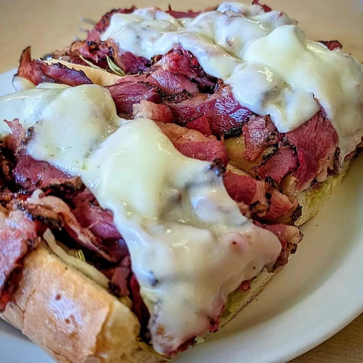 Hot Pastrami Sandwich